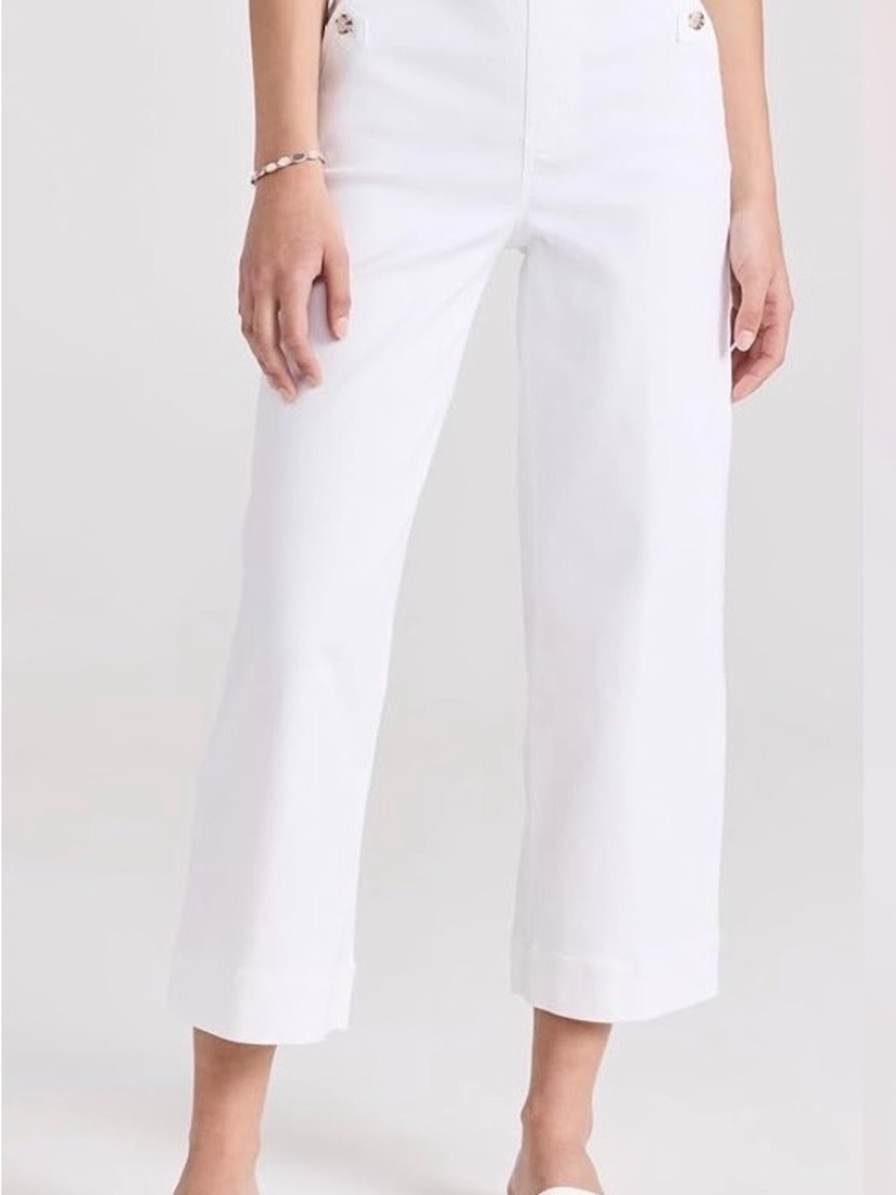 Spanx Stretch Cropped Wide Leg Pants - Size XL